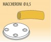 Trafila maccheroni Ø mm 8,5 lega ottone bronzo per macchina pasta Fimar MPF2,5N e MPF4N
