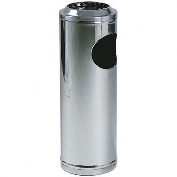 Getta carte POSACENERE esterno Negozi Ristoranti Inox coperchio rete diametro 20