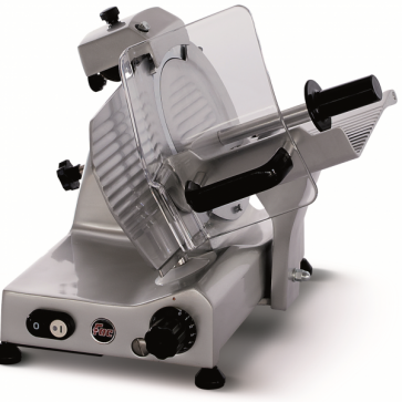 Affettatrice inclinata salumi lama mm 300 affilatoio Incorporato professionale R ridotta