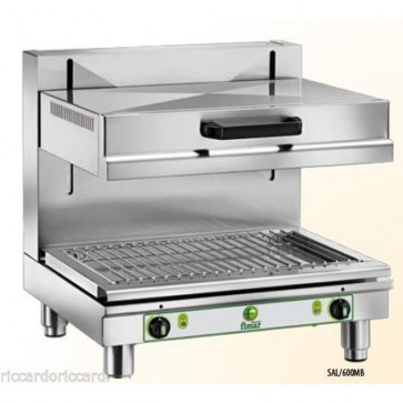 Salamandra professionale con testa mobile per gratinare scaldare e tostare TF V 400
