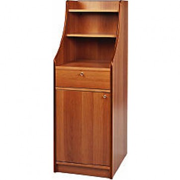 Mobile di servizio NOCE legno Sala Ristoranti singolo SPORTELLO 45x49x144 h   