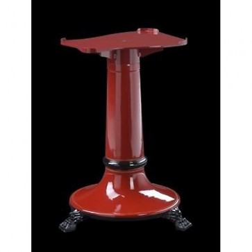 Piedistallo verniciato rosso per affettatrici a volano mm 250/300 supporto Fac