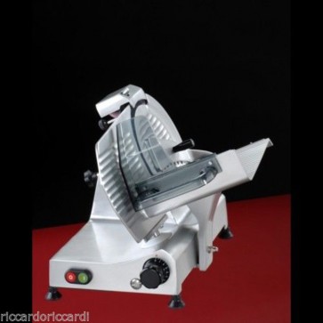 AFFETTATRICE INCLINATA Salumi Lama mm 250 Affilatoio Incorporato Professionale E