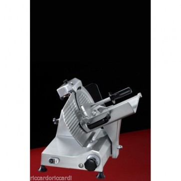 AFFETTATRICE INCLINATA Salumi Lama mm 300 Affilatoio Incorporato Professionale E