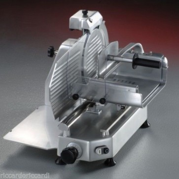 AFFETTATRICE VERTICALE Carni Lama mm 370 Affilatoio Incorporato Professionale MF