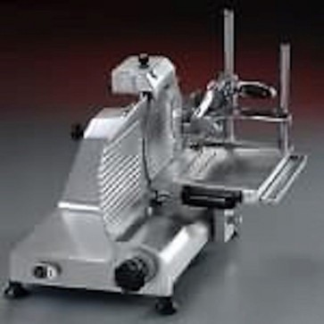 AFFETTATRICE VERTICALE Salumi Lama mm 300 Affilatoio Incorporato Professionale R