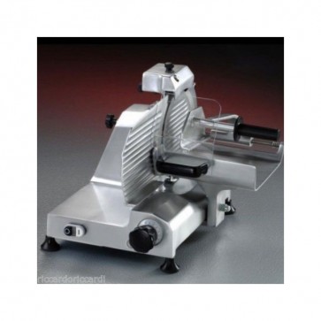 AFFETTATRICE VERTICALE Carni Lama mm 250 Affilatoio Incorporato Professionale MF