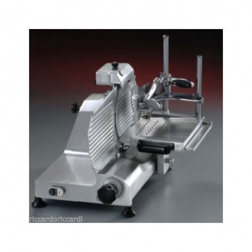 AFFETTATRICE VERTICALE Salumi Lama mm 250 Affilatoio Incorporato Professionale