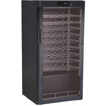 Cantinetta refrigerata per vini statica 1 anta +5°/+18° C capacità 54 bottiglie