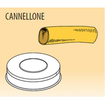 Trafila cannellone per ripieno Ø mm 25 lega ottone bronzo per macchina pasta Fimar MPF2,5N e MPF4N