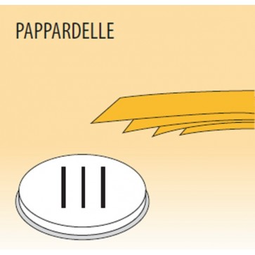 Trafila pappardelle mm 16 in lega ottone bronzo per macchina pasta Fimar MPF1,5N
