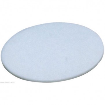 Tagliere per pizza in polietilene Ø cm 35 bianco nylon professionale rotondo