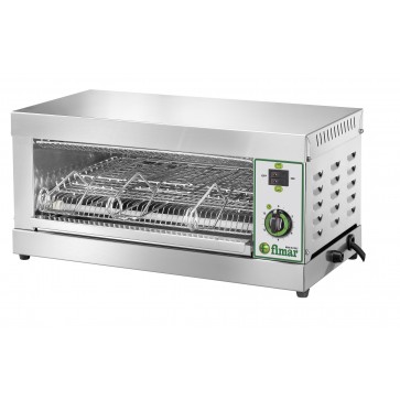 Tostiera a 3 pinze professionale inox tostapane toast pizzette bar panini 2200 W