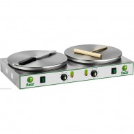 Crepiera elettrica doppia Ø cm 35 Professionale Crepes Creperia Crepiere TF V400 10 24