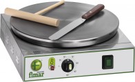 Crepiera elettrica singola cm 35 professionale crepes creperia crepiere MF V 230 10 24