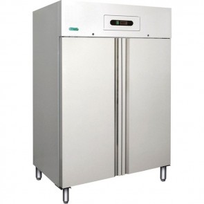 ARMADIO FRIGORIFERO 2 ante GN 2/1 +2/+8 C bianco frigoriferi professionali 1104 LT