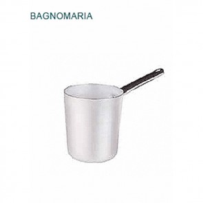 BAGNOMARIA Alluminio Ø cm 26X26H 1 MANICO Padella Casseruola Pentole Agnelli 07 23