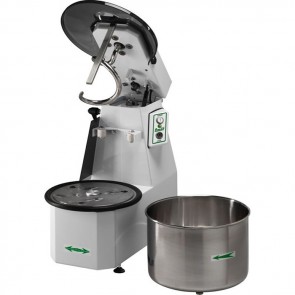 IMPASTATRICE A SPIRALE Kg 12 Testa Sollevabile Vasca Estraibile Professionale MF V 230