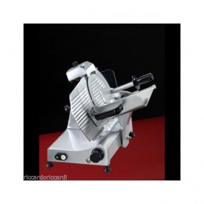 AFFETTATRICE INCLINATA Salumi Lama mm 275 Affilatoio Incorporato Professionale E