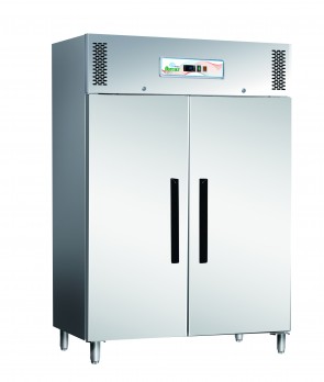 Armadio frigorifero ventilato Lt 1173 inox AISI 430 GN 2/1 +2°/+8° C ECV1200TN