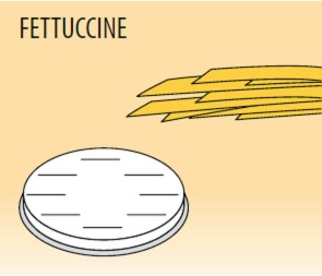 Trafila fettuccine mm 8 in lega ottone / bronzo per macchina pasta Fimar MPF1,5N