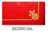 Decorazione dorata tipo GAL per affettatrici a volano mm 250/300/350/370 Fac