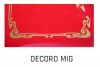 Decorazione dorata tipo MIG per affettatrici a volano mm 250/300/350/370 Fac